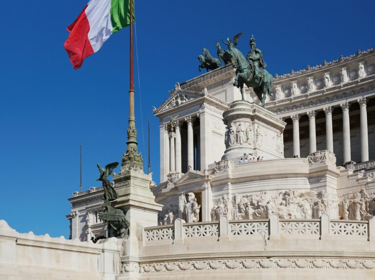 Italian government palace in Rome