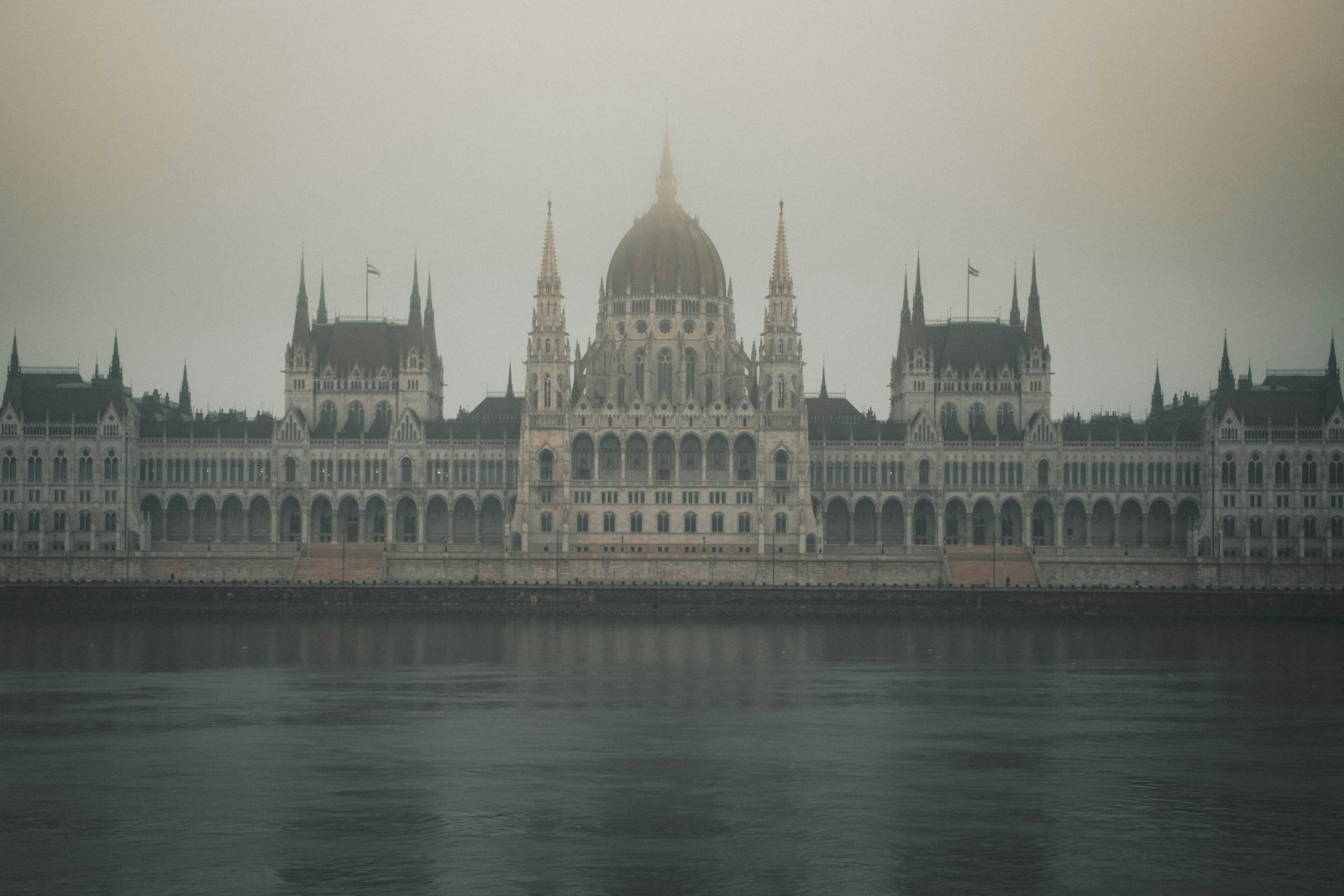 Hungarian Parliament building in Budapest